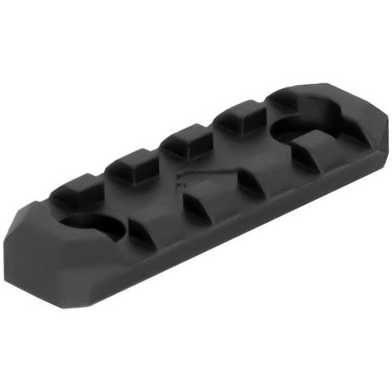 Aim Sports 5 Slot Picatinny M-LOK Rail Section, Black