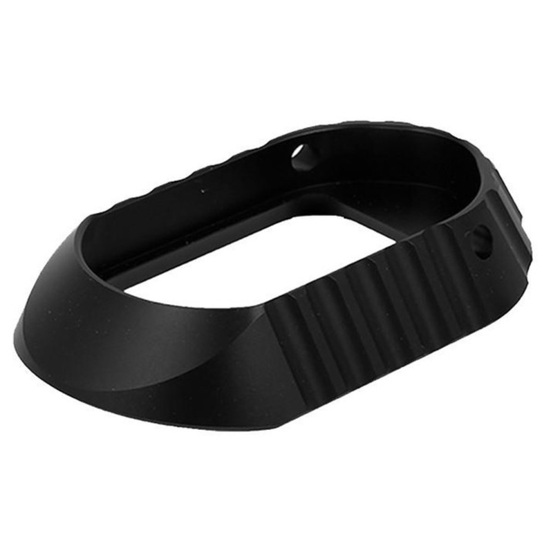 Airsoft Masterpiece Edge O2 Aluminum Magwell for Hi Capas, Black