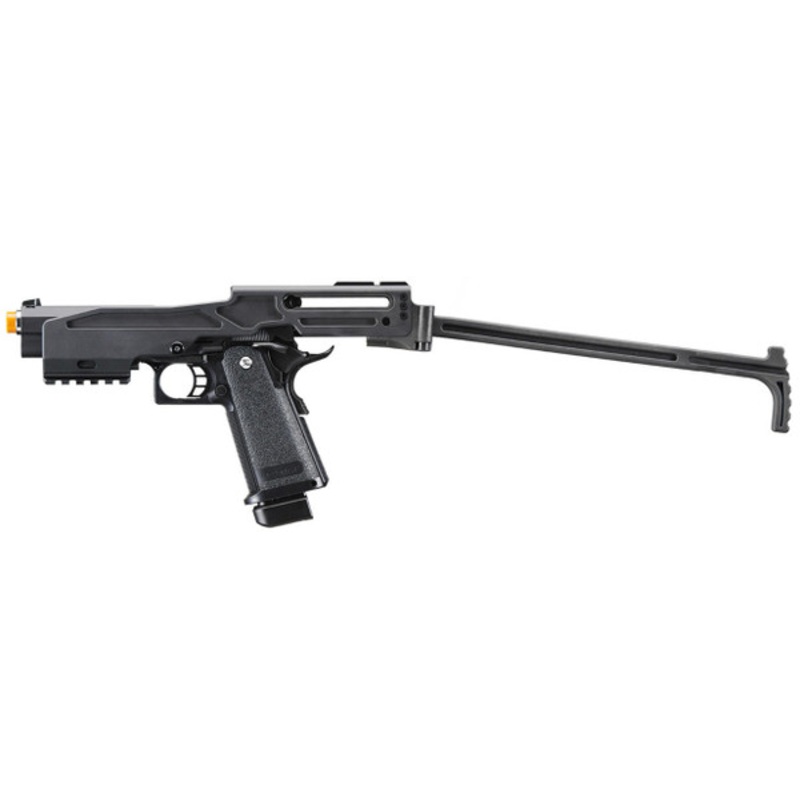 Archwick/Zion Arms PCC Conversion Kit for TM Hi-Capa 4.3 Gas Blowback Airsoft Pistols, Black
