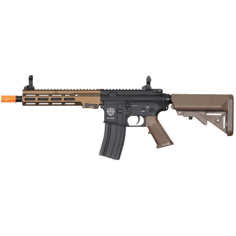 Classic Army 9.5 MK16 ECS Airsoft AEG Rifle, Two-Tone