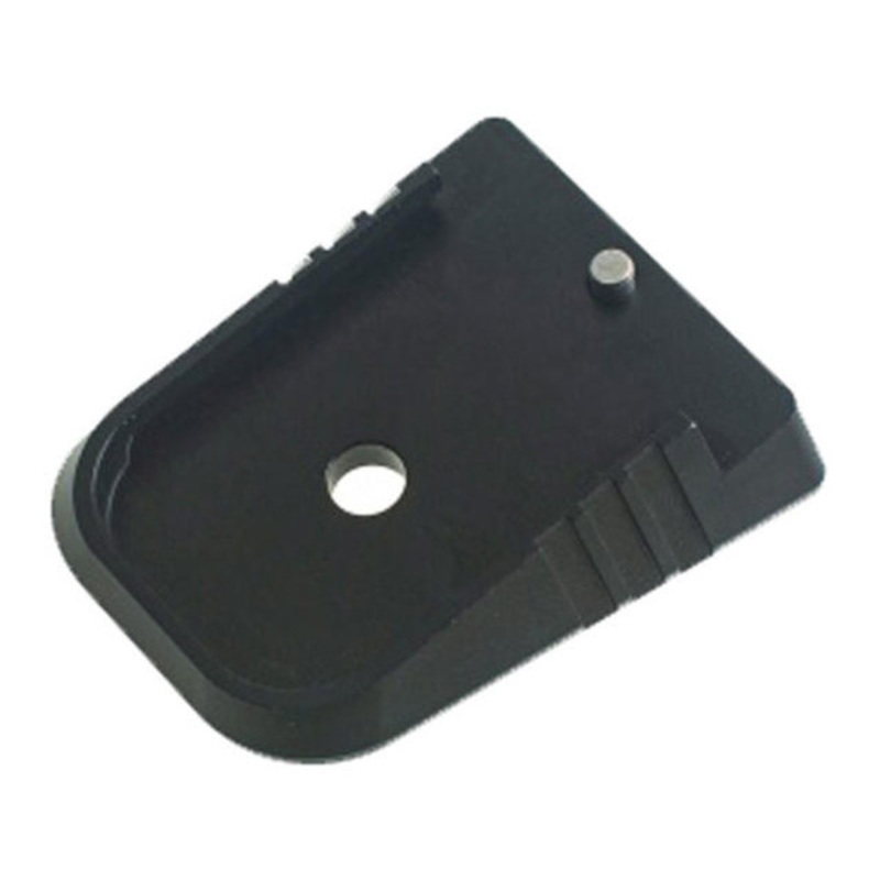 CowCow Aluminum D02 Dottact Magbase for Tokyo Marui Hi-Capa GBB Pistols, Black
