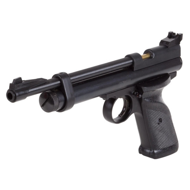Crosman CO2 Powered 0.22 Cal Airgun, Black