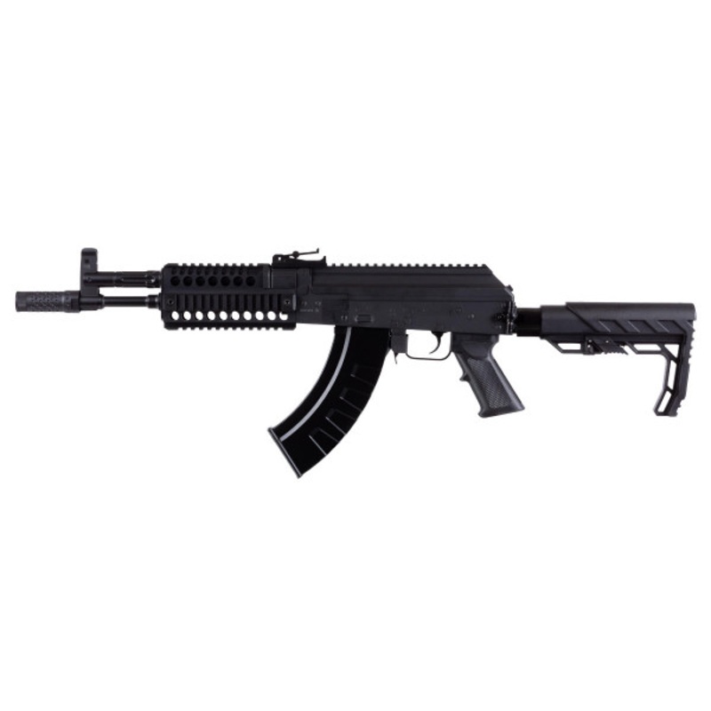 Crosman Full Auto AK1 CO2 Powered 0.177 Cal Airgun, Black