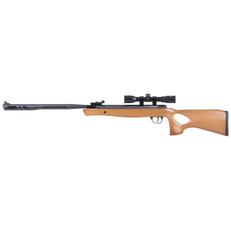 Crosman Valiant SBD Air Rifle, Nitro Piston Elite .22 Cal, Wood