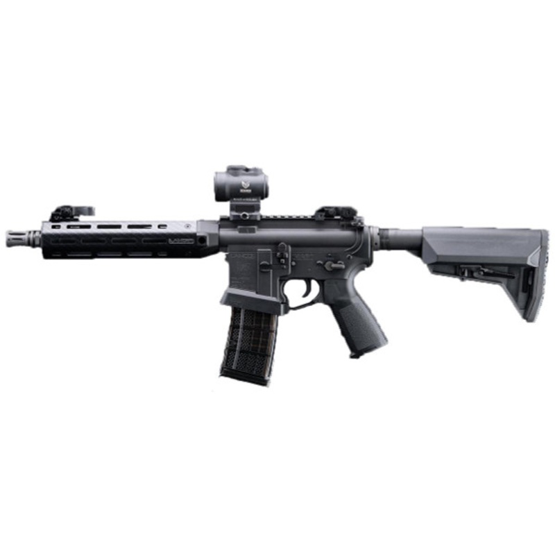 EMG Lancer Systems Licensed L15 Defense 8 Carbon Handguard Airsoft AEG Rifle, Black