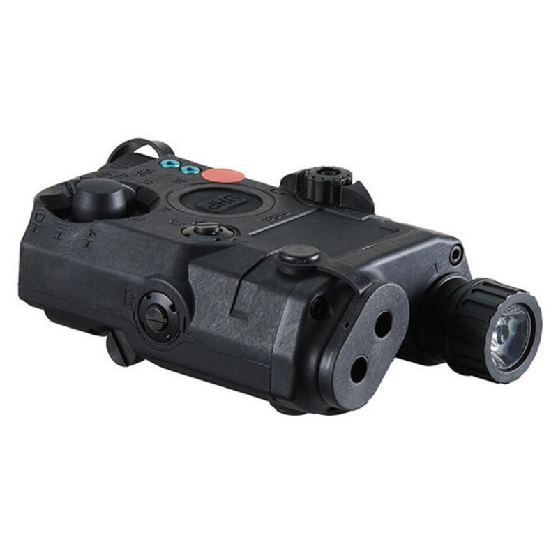 FMA Labs PEQ LA5-C Upgraded Version LED w/ Red Laser, Black