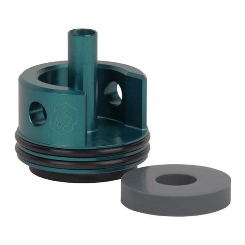 Gate CNC Aluminum EON Protector Cylinder Head, Cyan