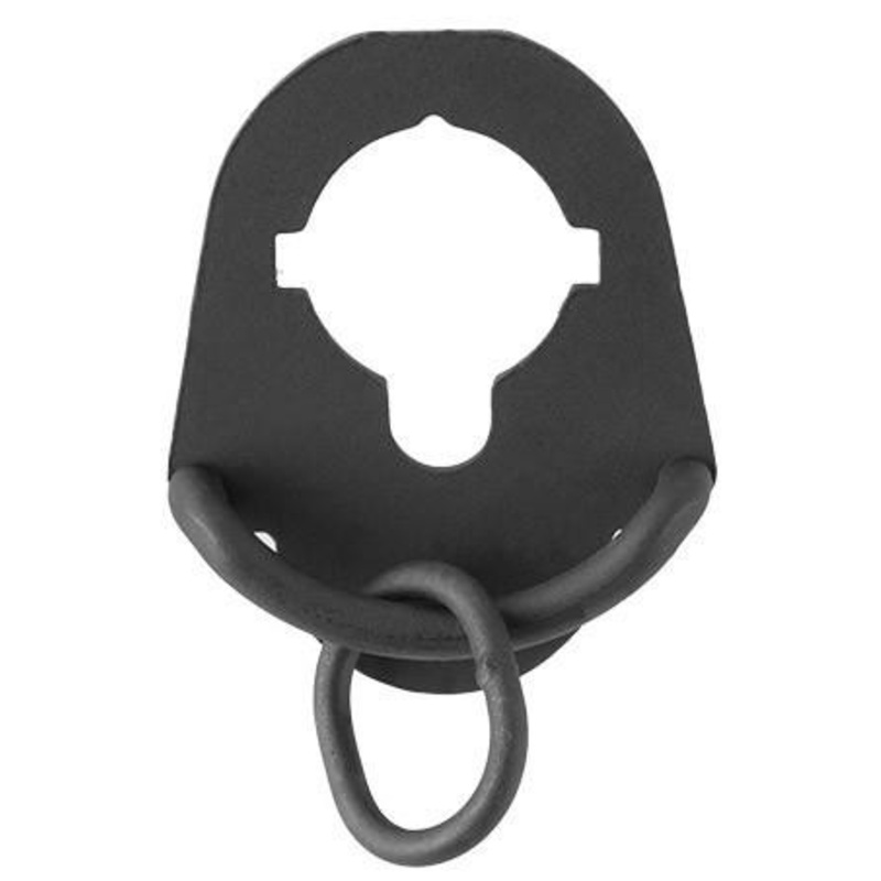 Lancer Tactical AEG Sling point with moveable Sling mount for M4, Black