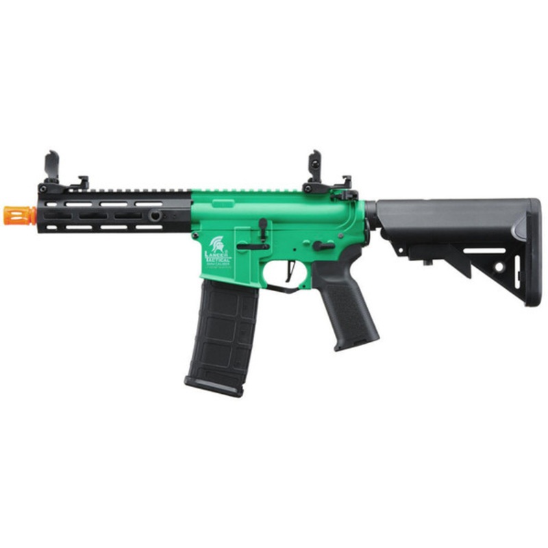 Lancer Tactical Gen 2 CQB Airsoft M4 AEG Rifle Core Series, Green/Black