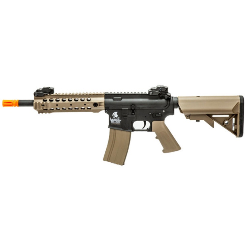 Lancer Tactical Gen 2 CQB M4 Airsoft AEG Rifle Core Series, Black/Tan