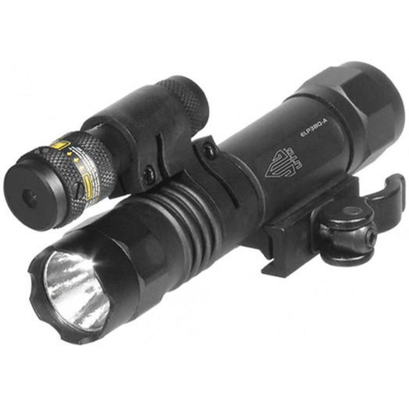 Leapers UTG Light/Red Laser Combo, 400 Lumen, Integral Mount, Black