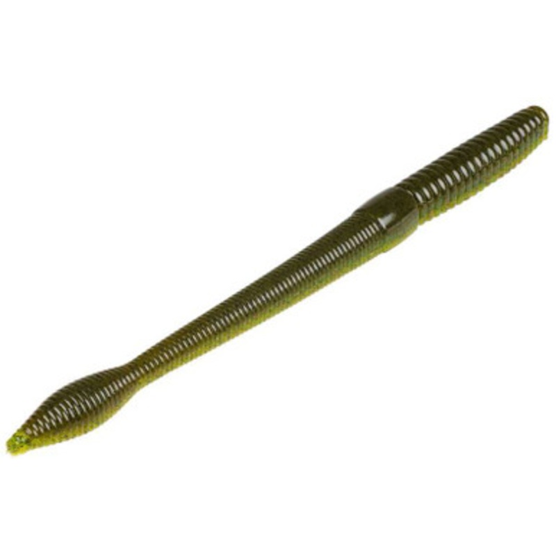 Strike King Bull Worm – 8in Double Header Red