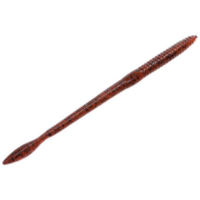 Strike King FIN65-85 KVD Finesse Worm – 6.5in Red Bug