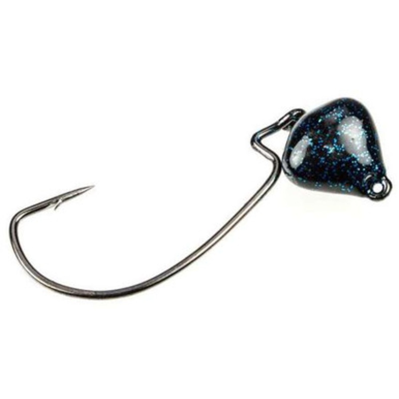 Strike King Jointed Structure Head – 3/4oz – Black Blue