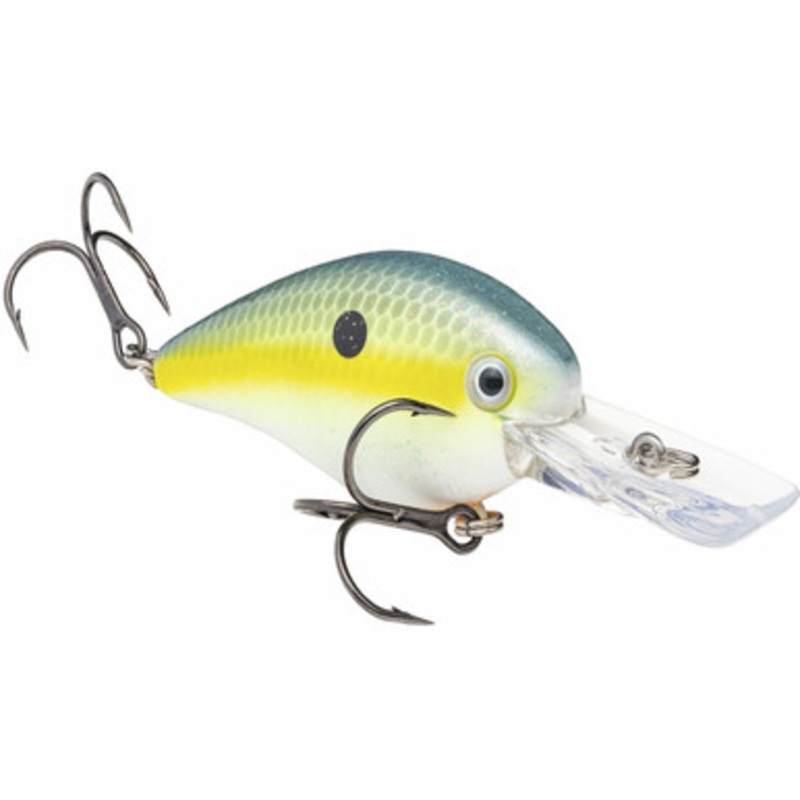 Strike King KVD 1.5 Deep Diver Squarebill Crankbait – Chartreuse Sexy Shad