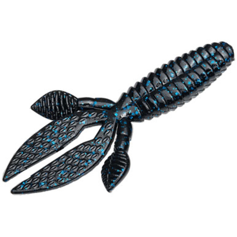 Strike King KVD Baby Rodent – 3 in. Black Blue Flake