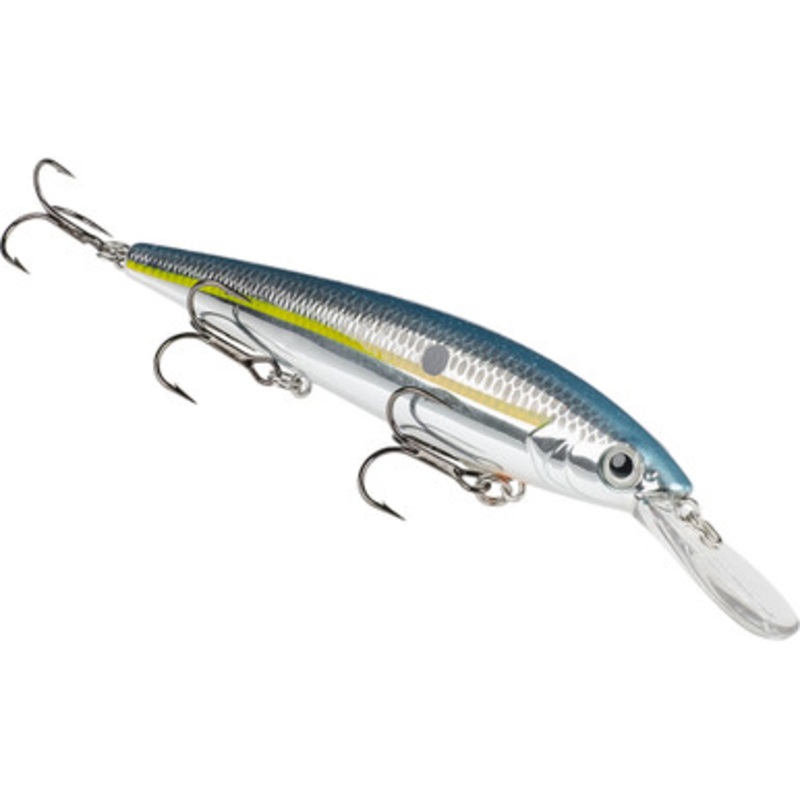 Strike King KVD J300 Deep Jerkbait Lure – Chrome Sexy Shad