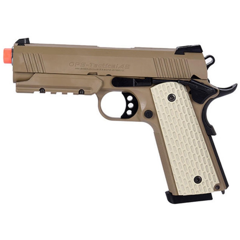 Tokyo Marui Desert Warrior 4.3 Gas Blowback Airsoft Pistol, Desert