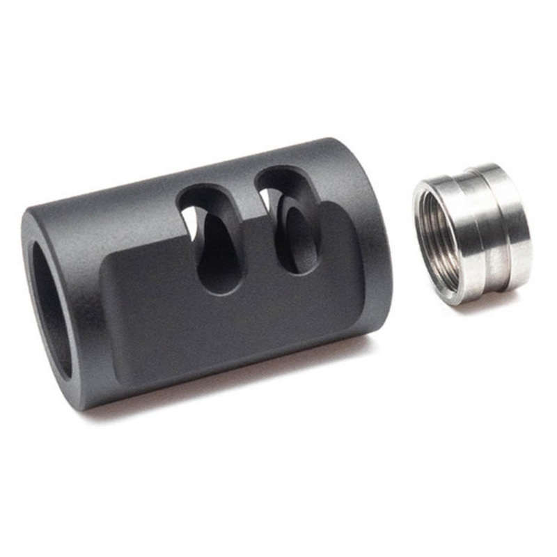 TTI Airsoft AAP-01 Type A Compensator, Black