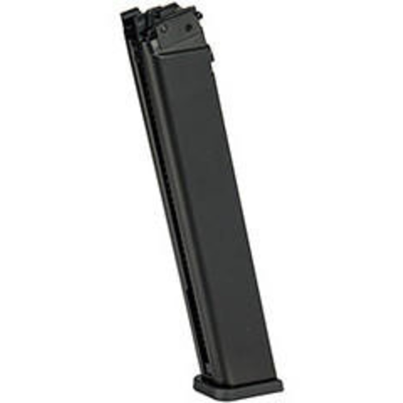 WE-Tech PCC 50 Round Green Gas Magazine, Black