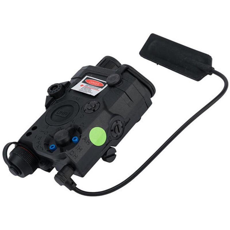 ACW Dummy LA-5C PEQ15 Box with Green Laser, Black