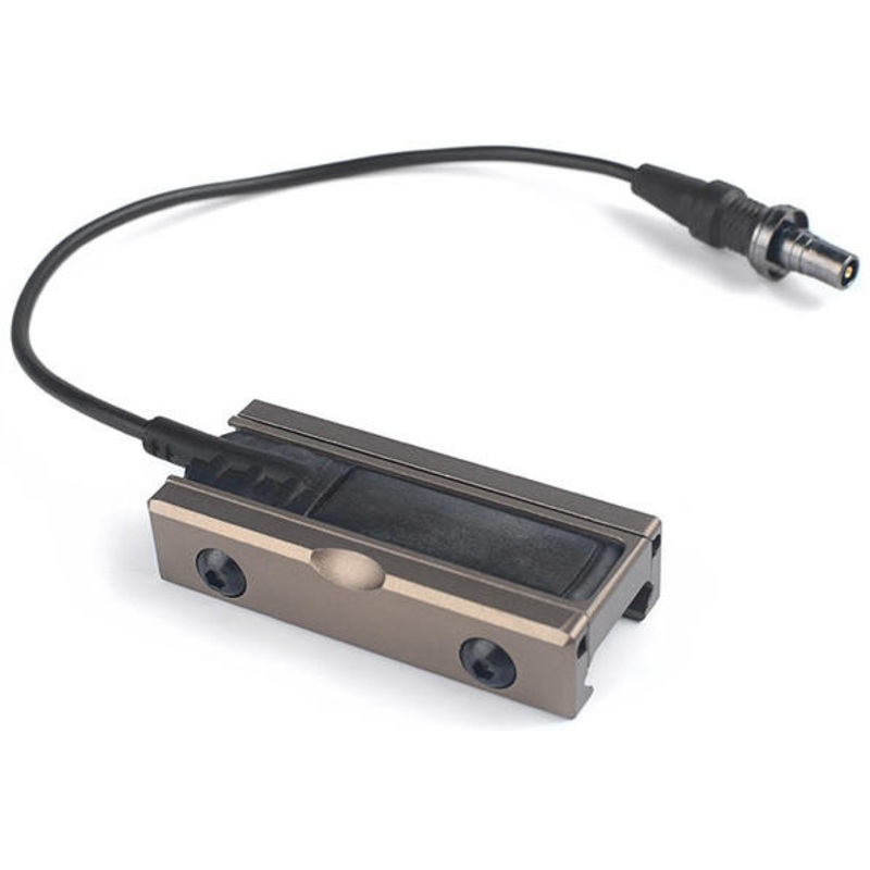 ACW Picatinny Rail Mount for Flashlight Pressure Switches, Desert Tan