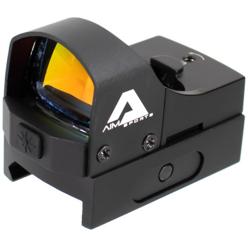 Aim Sports 1x24mm Micro Reflex Sight, Black