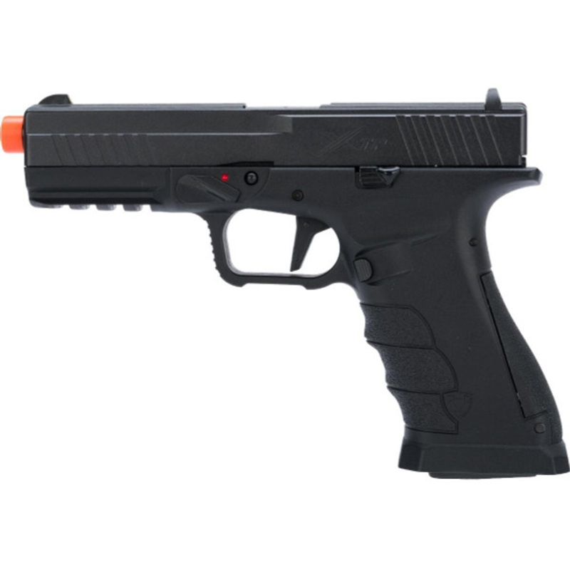 APS XTP CO2 Gas Blowback Airsoft Pistol, Black