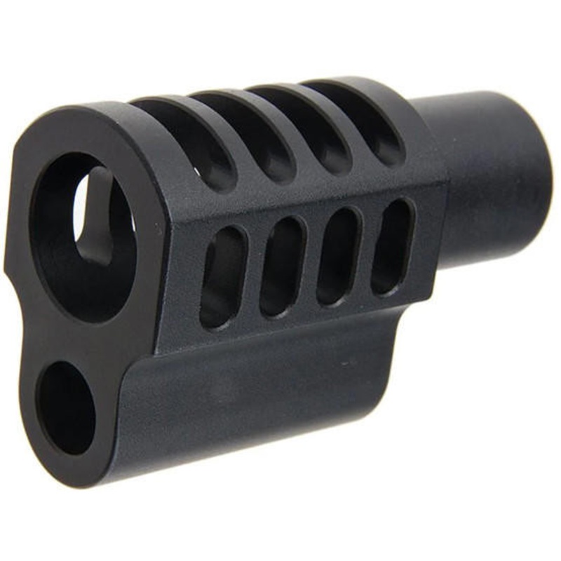 Atlas Custom Works Type 9 Compensator for Tokyo Marui 1911 Airsoft Pistols, Black