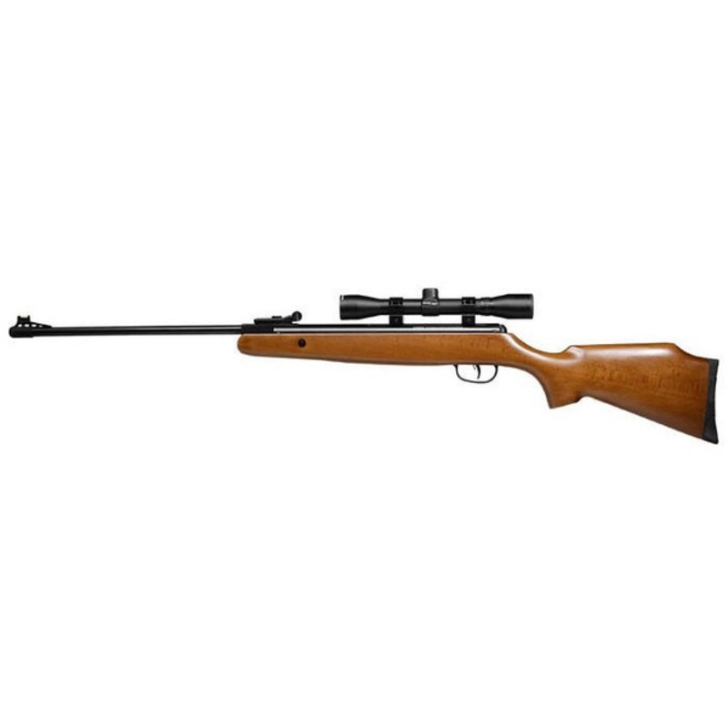 Crosman Optimus Breakbarrel Air Rifle Combo .177 Cal, Wood