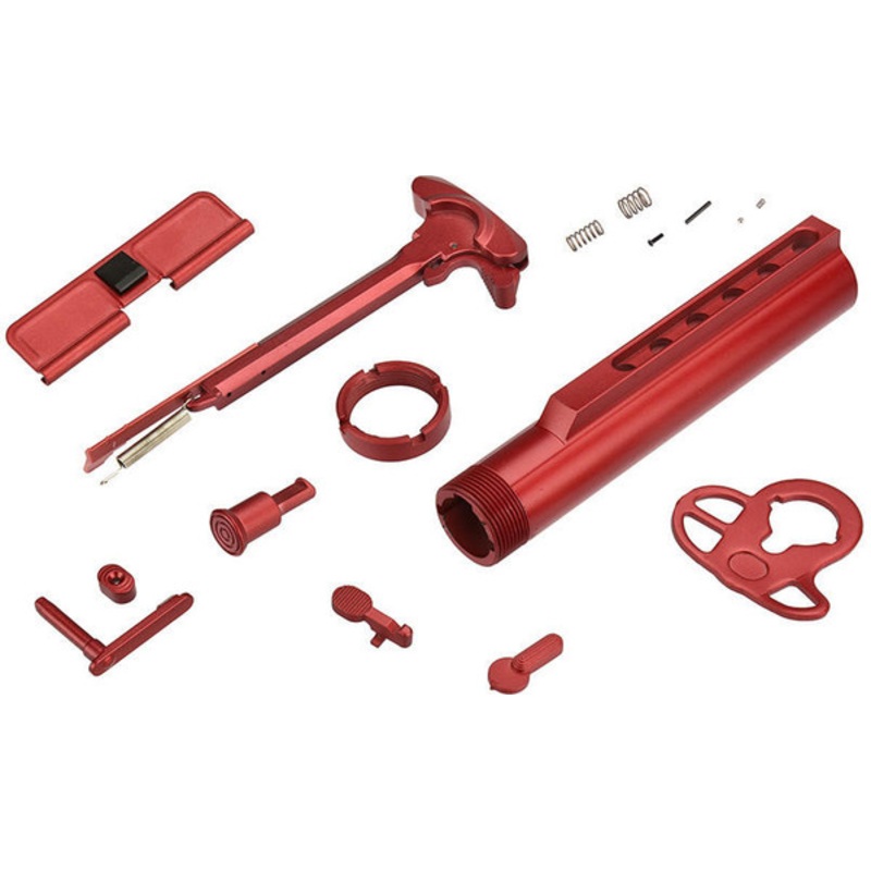 Lancer Tactical Dress up Kit for M4, Red