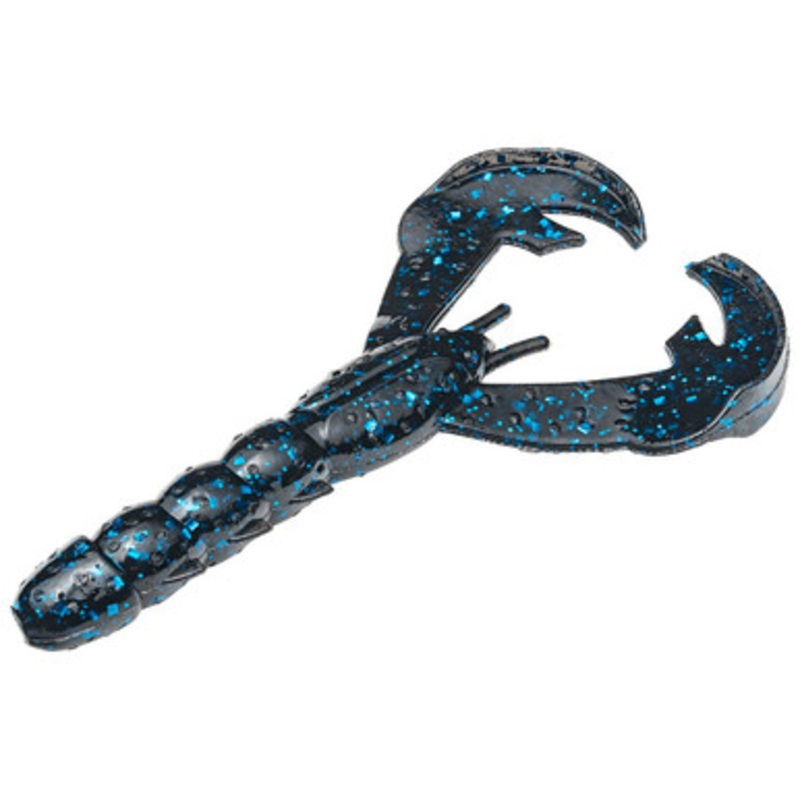 Strike King Baby Rage Craw – Black Blue