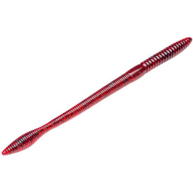 Strike King Bull Worm – 10in Red Bug