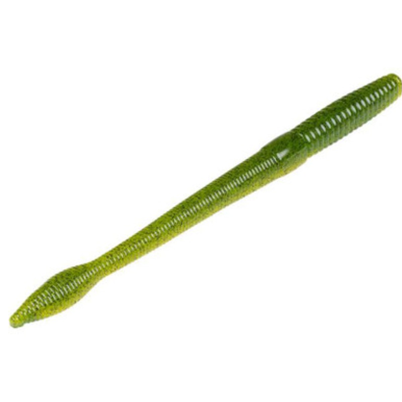 Strike King Bull Worm – 8in Watermelon Seed