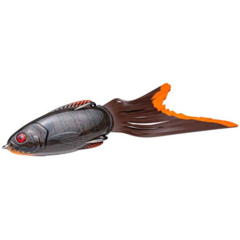 Strike King Hack Attack Pad Perch – 6in – Green Pumpkin Gill