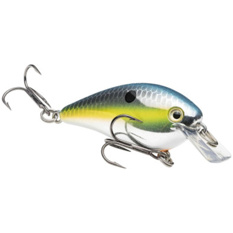 Strike King KVD 1.0 Squarebill Crankbait – Chrome Sexy Shad