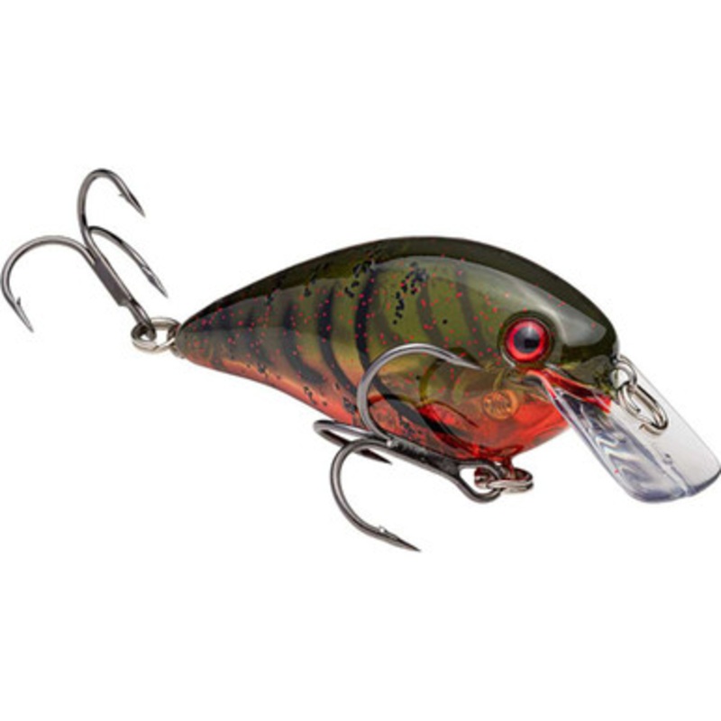 Strike King KVD 1.5 Squarebill Crankbait – Phantom Watermelon Red Craw