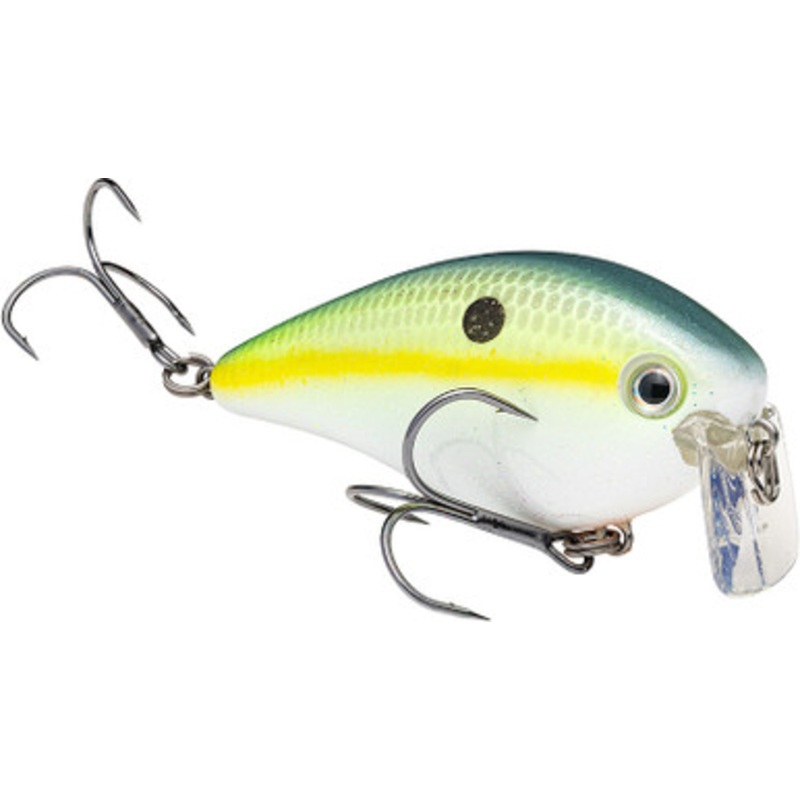 Strike King KVD 2.5 Wake Bait – Chartreuse Sexy Shad