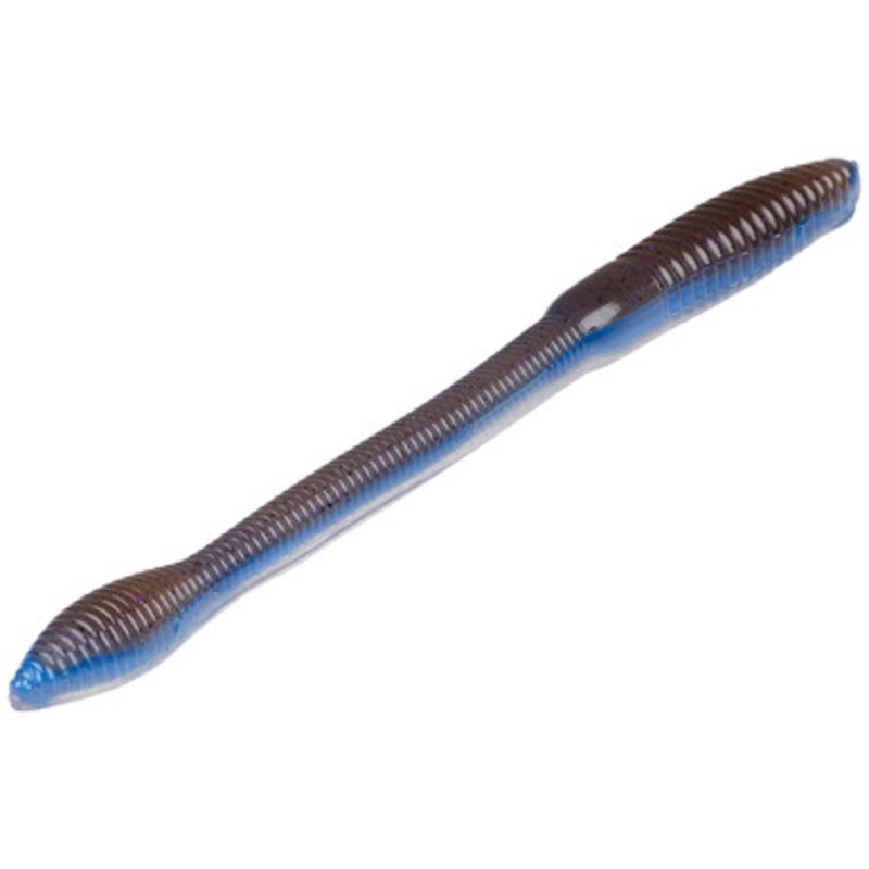 Strike King KVD Fat Baby Finesse Worm – Pro Blue Neon