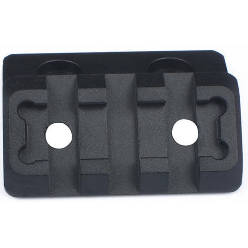 ACW Offset Light & Optic Mount for M-LOK Rails, Black