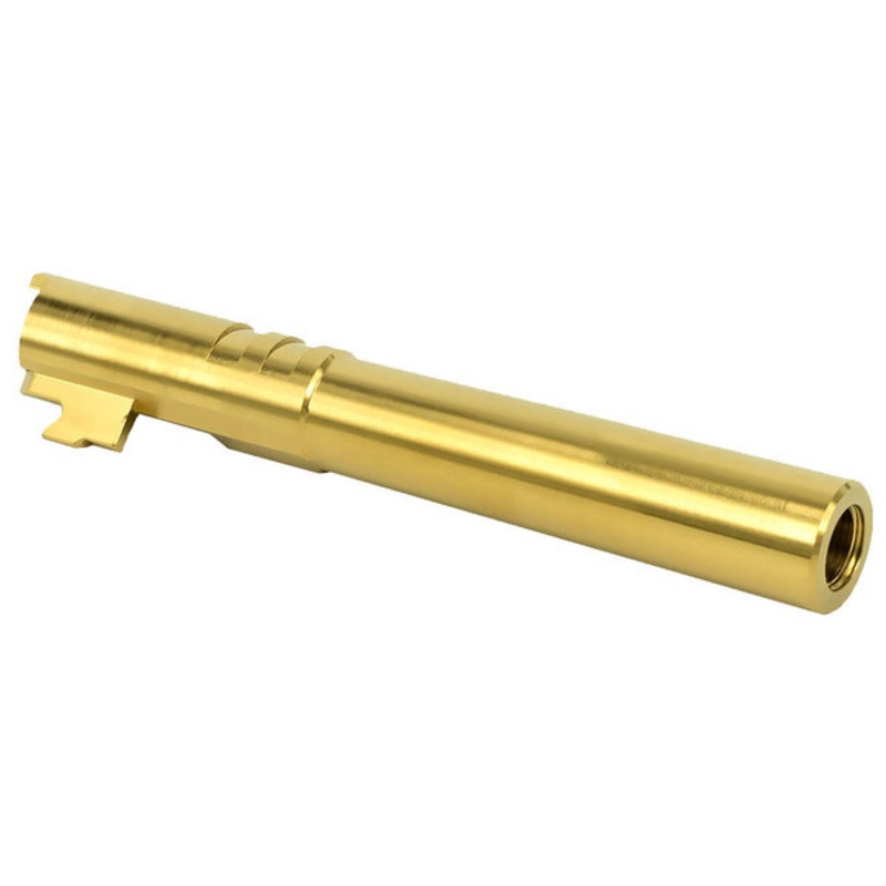 Airsoft Masterpiece Edge Custom Stainless Steel Outer Barrel for Hi-Capa 5.1, Gold