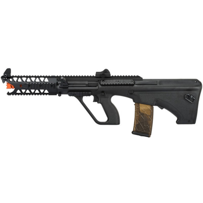 Army Armament AUG 7 Raptor AEG Airsoft Rifle, Black