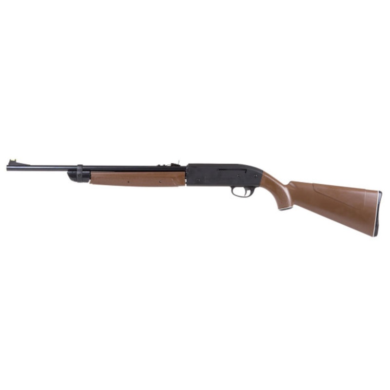 Crosman 2100B .177 Cal Air Rifle, Wood/Black