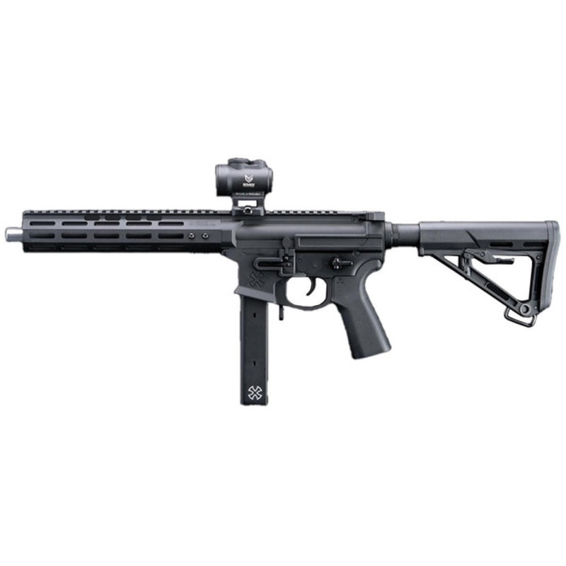 EMG Noveske Licensed GEN 4 NOVESKE9 Pistol Caliber 10.5 Carbine Airsoft AEG Rifle, Armor Black