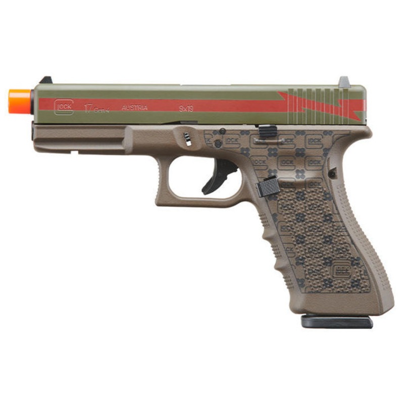 Glock 17 Gen 4 Gas Blowback Airsoft Pistol, Luxury