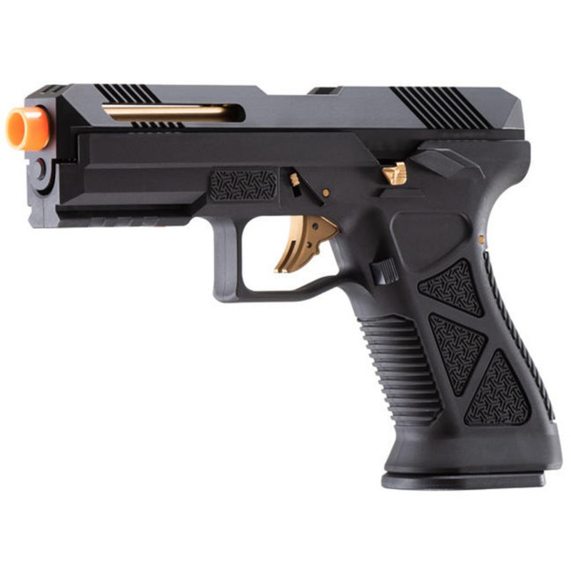 HFC Tactical Gas Blowback Airsoft Pistol, Black