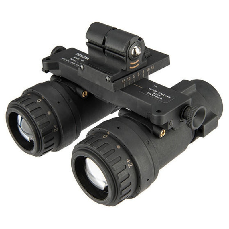 Lancer Tactical AVS-9 Dummy NVG Goggles, Black