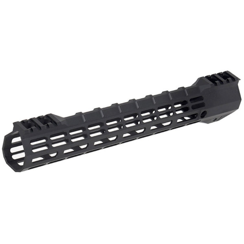 Ranger Armory 12 M-LOK Ultralight Rail System for M4 / M16 Airsoft AEG Rifles, Matte Black