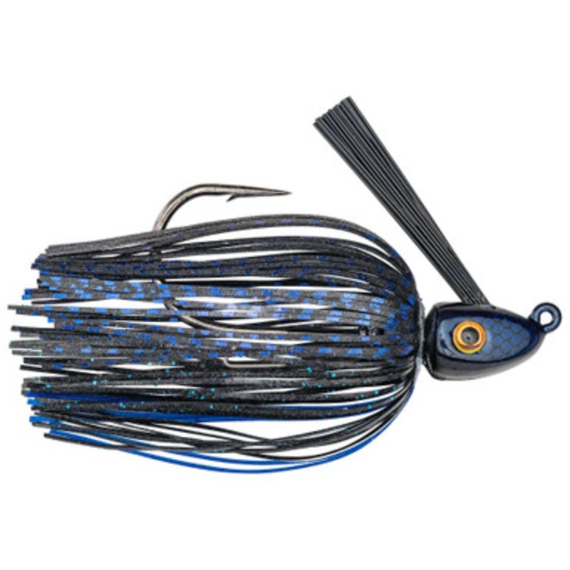 Strike King Hack Attack Heavy Cover Jig – Black/Blue