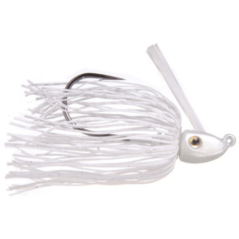 Strike King Hack Attack Heavy Cover Swim Jig – White – 1/2oz